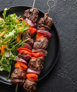 Beef with Red Onion & Capsicum