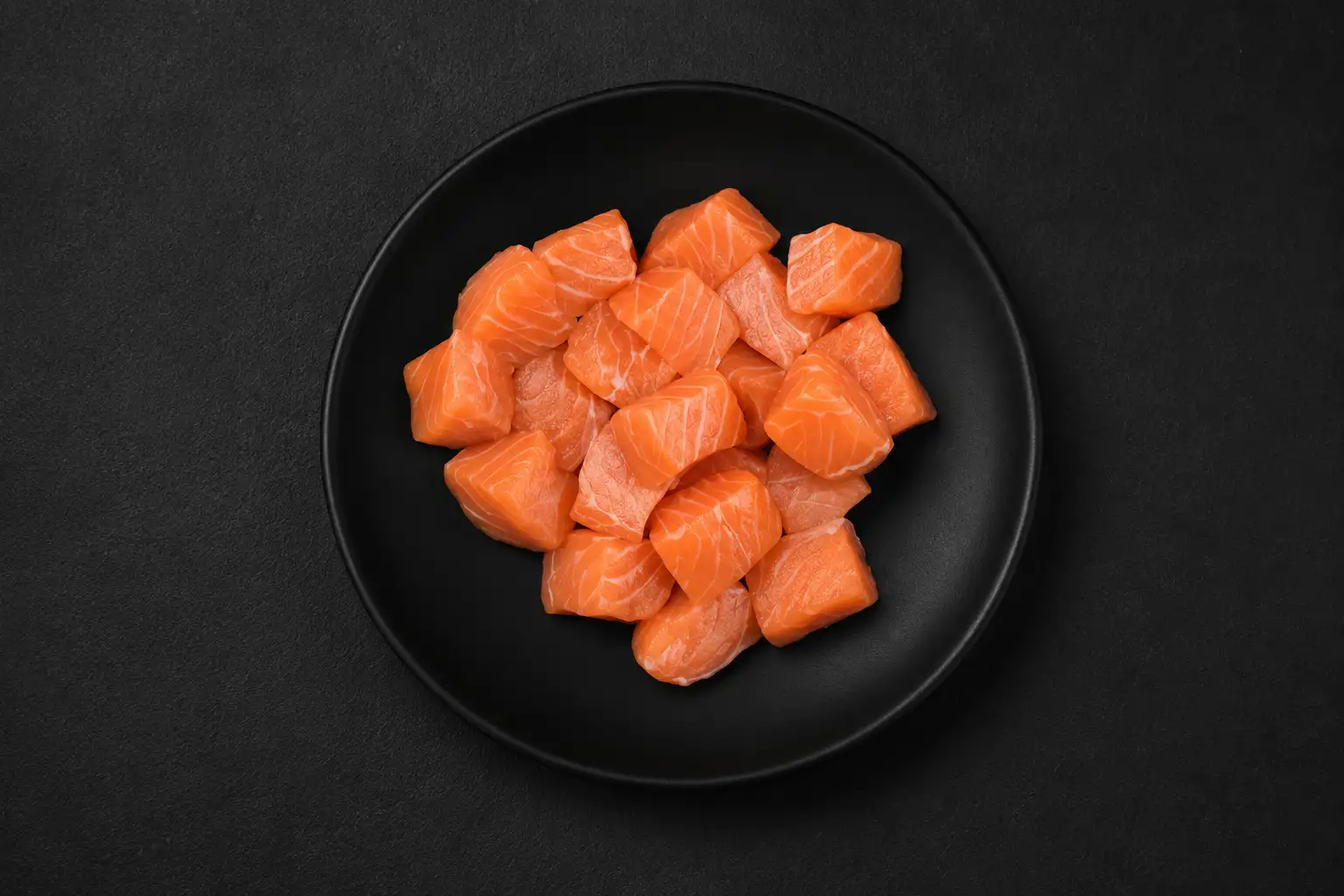 Salmon Cubes