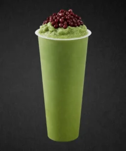 Matcha Red bean Yogurt Smoothie