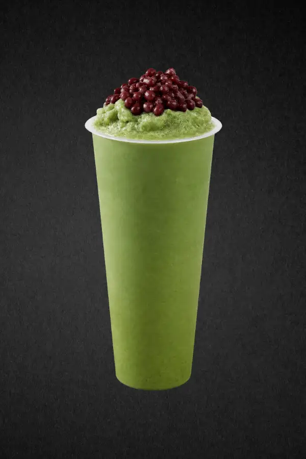 Matcha Red bean Yogurt Smoothie