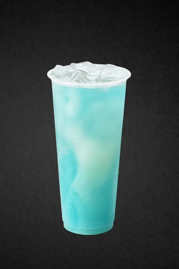Blue Curacao Yakult Soda