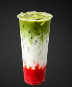 Strawberry Matcha Latte